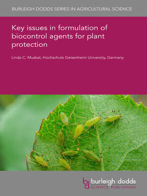cover image of Key issues in formulation of biocontrol agents for plant protection